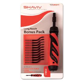 Shaviv Bonus-Entgrater-Sets Mango II/Klingenhalter Produktbild